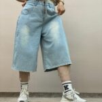 خرید شلوارک جین بگ کاپری بروسو