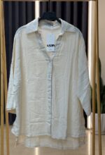 شومیز لینن دو‌نخ کادین - Image 7