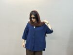 شومیز لینن دو نخ کادین کد ۶۰۰ - Image 5