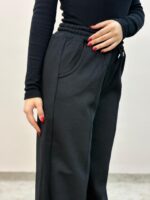 شلوار دورس دو نخ داخل کرک نیم بگ پلین - Image 5