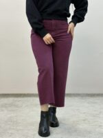 شلوار جین واید بنفش آمسو