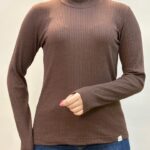 بلوز کبریتی قهوه ای 493