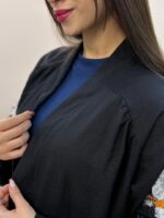 رویه ی مشکی گلدوزی شده - Image 5