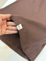 بلوز کبریتی قهوه ای 493 - Image 4