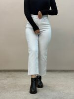 شلوار جین واید استریت سفید 6356 - Image 2