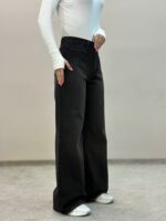 شلوار جین فلربگ ذغالی تینت9475 - Image 6