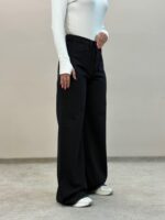 شلوار جین فلربگ مشکی  سنگشور9464 - Image 7