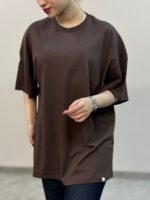 تیشرت بیسیک پنبه دورو اسپرت (زنانه مردانه) - Image 4