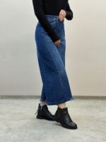 شلوار جین شافل  سورمه ای قد90 سانت 906247 - Image 2