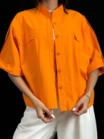 شومیز باکسی لینن 176 هیرو - Image 5