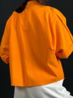 شومیز باکسی لینن 176 هیرو - Image 6