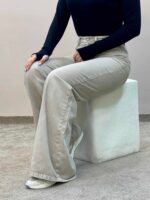 شلوار جین فلربگ نسکافه ای 3924 آمسو - Image 2