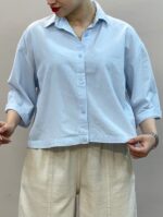 شومیز باکسی لینن 185 هیرو - Image 5