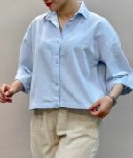 شومیز باکسی لینن 185 هیرو - Image 6