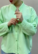 شومیز لینن باکسی 155 هیرو - Image 8
