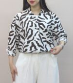 شومیز طرحدار 5875 تورال - Image 2