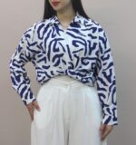 شومیز طرحدار 5875 تورال - Image 4