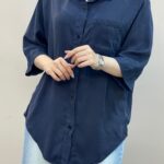 شومیز سیلک تابستانه آمسو