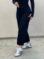 شلوار جین واید لگ مشکی 9626 ویتا - Image 5