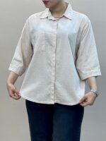 شومیز  لینن زنبوری ویتا - Image 4