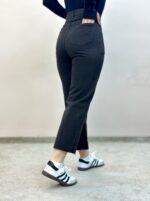 شلوار جین واید کات قهوه ای 4082 امسو - Image 7