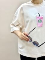 تی شرت باکسی استارباکس میلی - Image 2