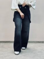 شلوار جین فولبگ بندی آمسو - Image 7