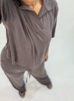 ست پلوشرت شلوار اویشو 1603 - Image 5