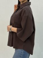 شومیز سیلک 724 کادین - Image 4