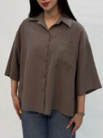 شومیز سیلک 724 کادین - Image 2