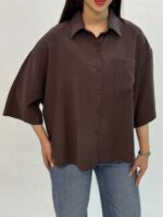 شومیز سیلک 724 کادین - Image 3