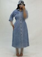 پیراهن ماکسی جین 5187 پیک